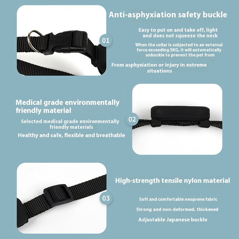 Adjustable Pet Tracker Collar
