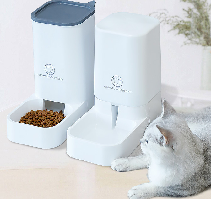 Automatic Pet Water and Food Dispenser