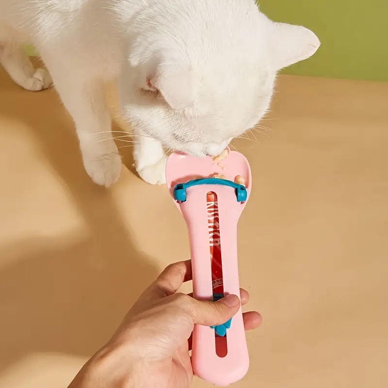 Cat Strip Spoon Feeder for Pet Food